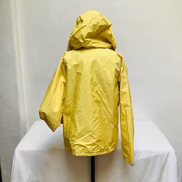 NORTH FACE JACKET GORE TEX RAIN/ SNOW JACKET HOODIE YELLOW SILVER - Picture 3 of 9